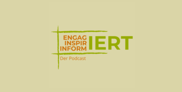 Logo des Podcasts „Engagiert, Inspiriert, Informiert“
