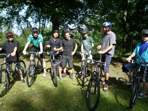 Radfahren am Hohen Hagen