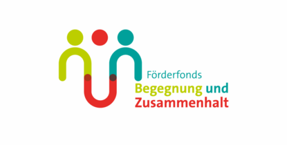 Logo des Förderfonds "Begegnung und Zusammenhalt"