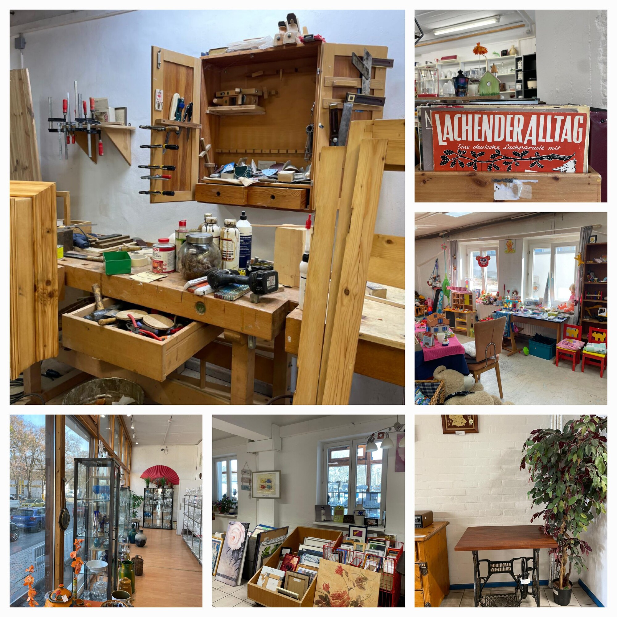 Einblicke in die Neue Arbeit Brockensammlung