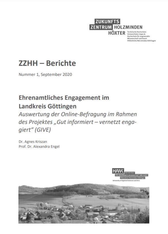 Ergebnisbericht Online-Befragung im Landkreis Göttingen 2020