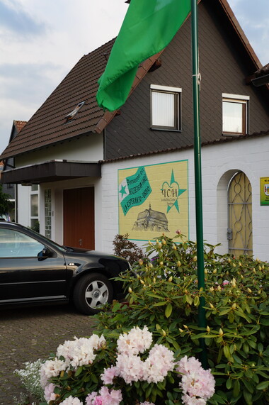 Das Bild zeigt das Haus des Esperanto Zentrums ICH.