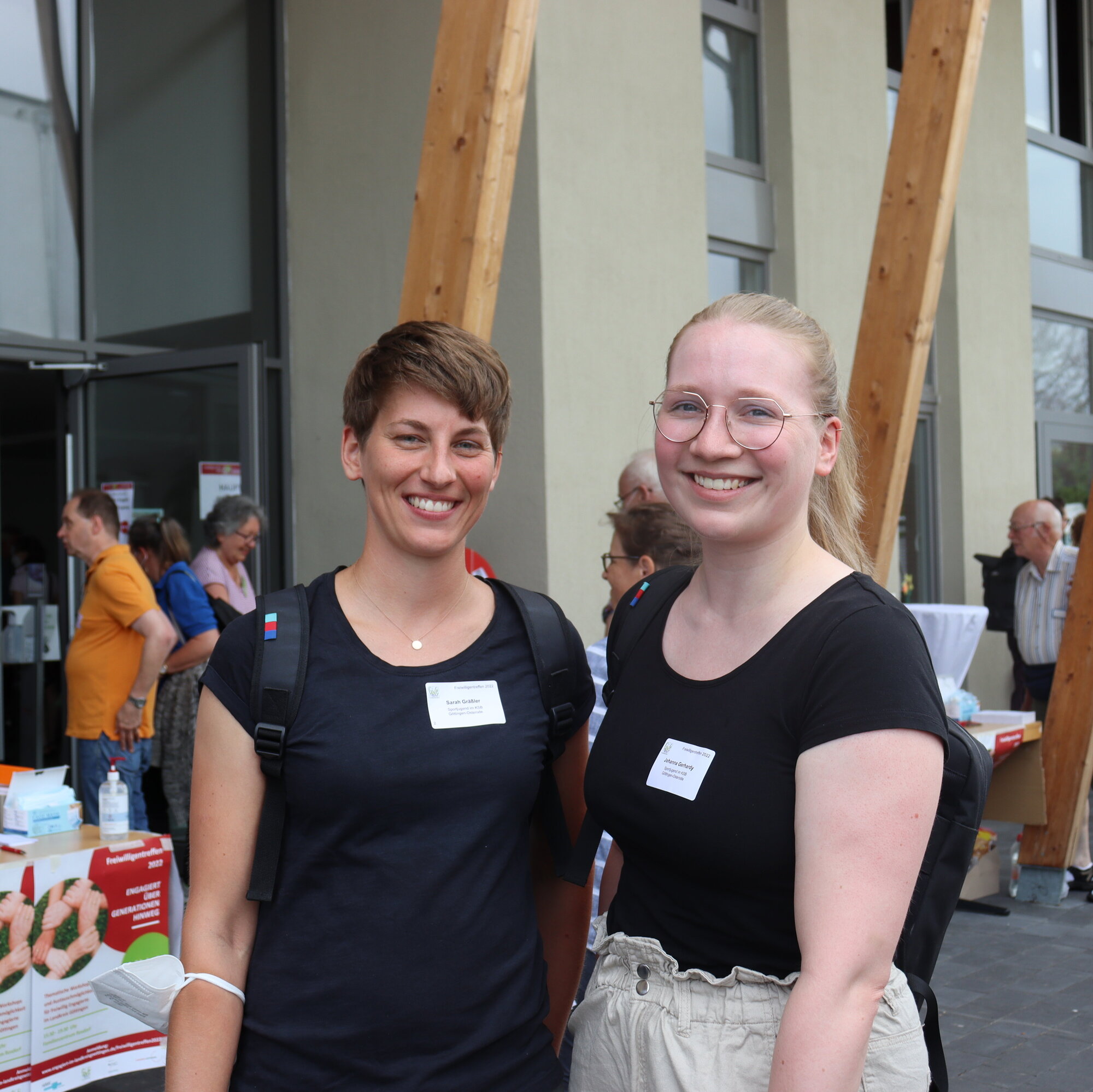 Sarah Gräßler und Johanna Gerhardy, Sportjugend im KSB Göttingen-Osterode
