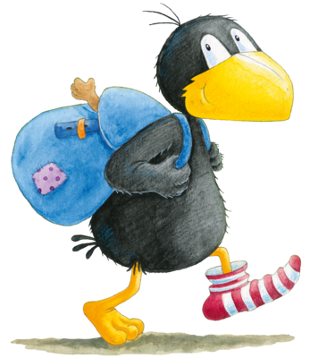 Der kleine Rabe Socke.