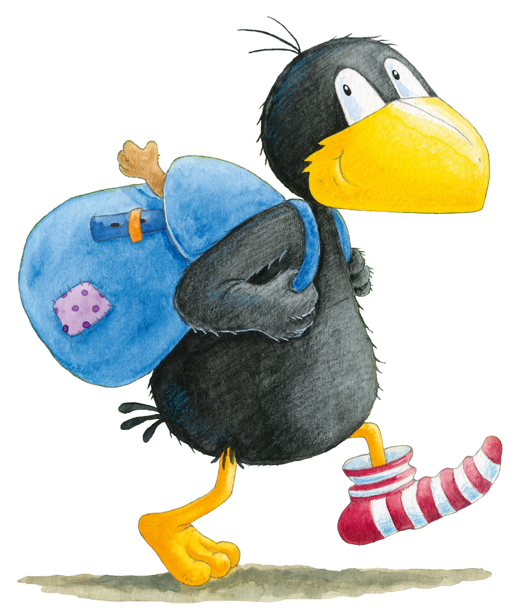 Der kleine Rabe Socke.