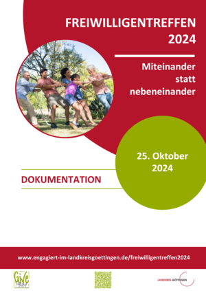 Dokumentation des Freiwilligentreffens 2024 (PDF 8,4 MB)