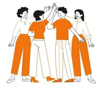 Das Bild zeigt eine Gruppe Menschen.