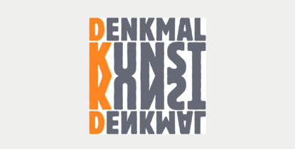 DenkmalKust Logo von Frank Bebenroth, für den DenkmalKunst e.V.
