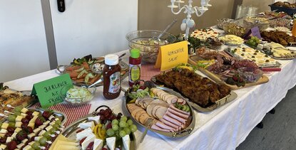 Buffet beim DRK-OV-Windhausen Seniorenbrunch 2025