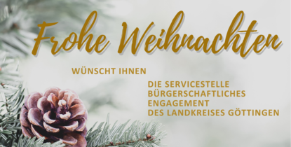 Das GIVE-Team wünscht Ihnen Frohe Weihnachten!