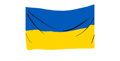 Flagge der Ukraine