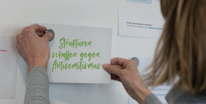 Förderprogramm "Strukturen schaffen gegen Antisemitismus" (Copyright Stiftung EVZ)