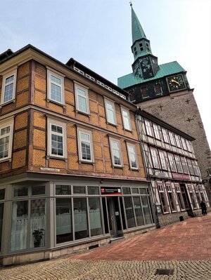 Das Gebäude der Regionalen Koordinationsstelle für Vereine und Verbände am Martin-Luther-Platz 8 in Osterode am Harz